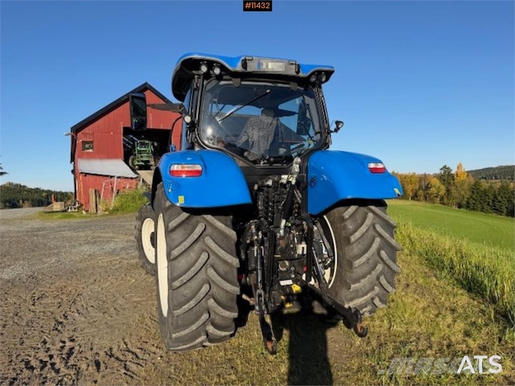 New Holland T6. 180 4x4 traktor med frontlaster Traktorer
