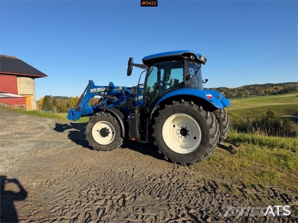 New Holland T6. 180 4x4 traktor med frontlaster Traktorer