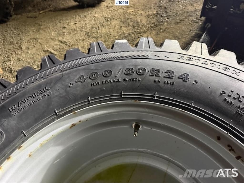 Nokian Piggdekk for traktor 400/80R24 og 480/80R34 Muud osad