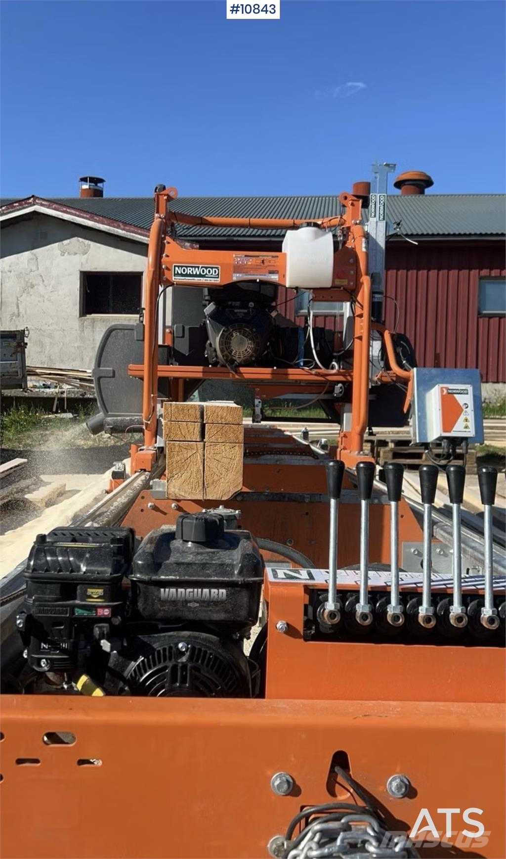 Norwood HD36 Mobilt sagbruk Outros componentes
