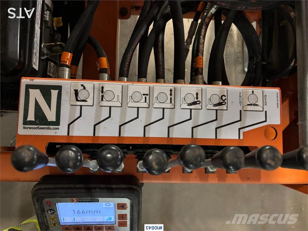 Norwood HD36 Mobilt sagbruk Outros componentes