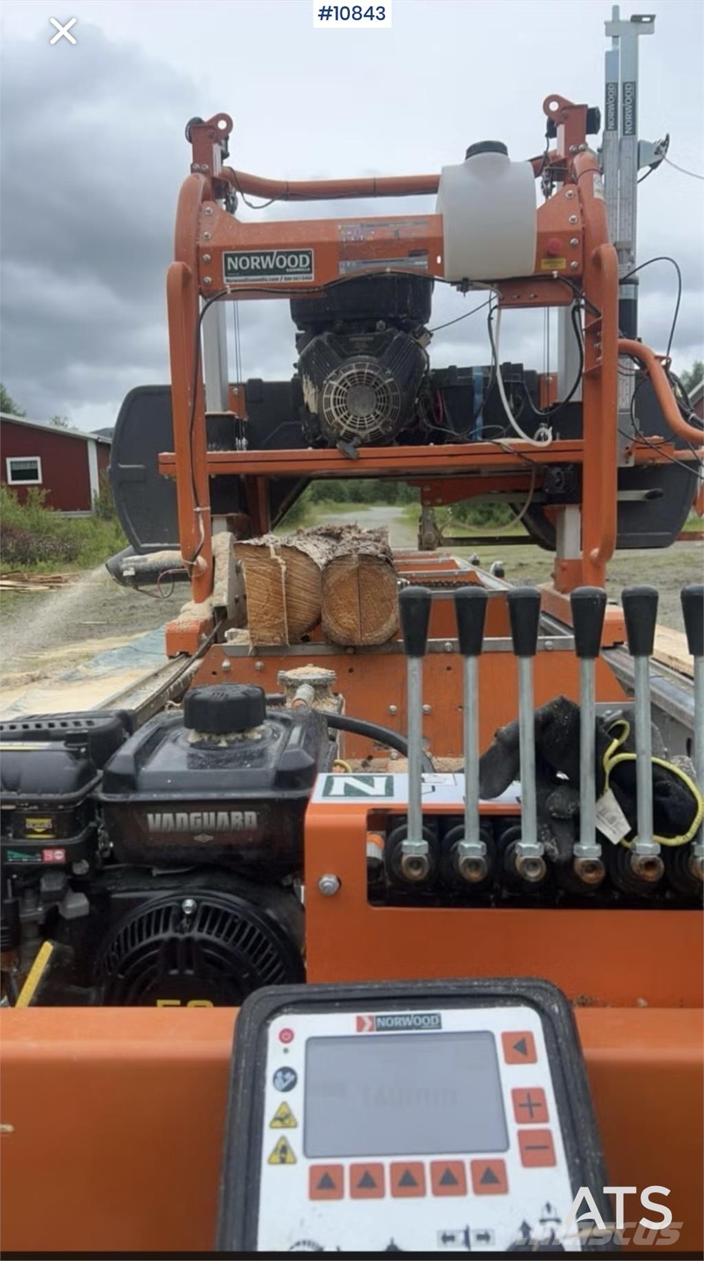 Norwood HD36 Mobilt sagbruk Outros componentes