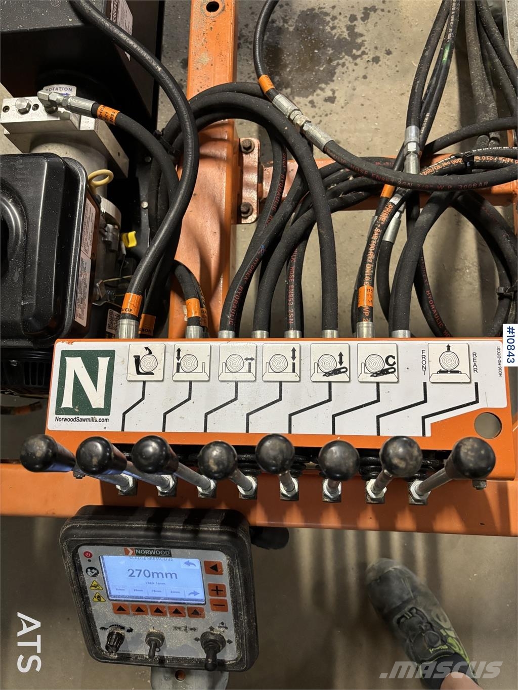 Norwood HD36 Mobilt sagbruk Outros componentes