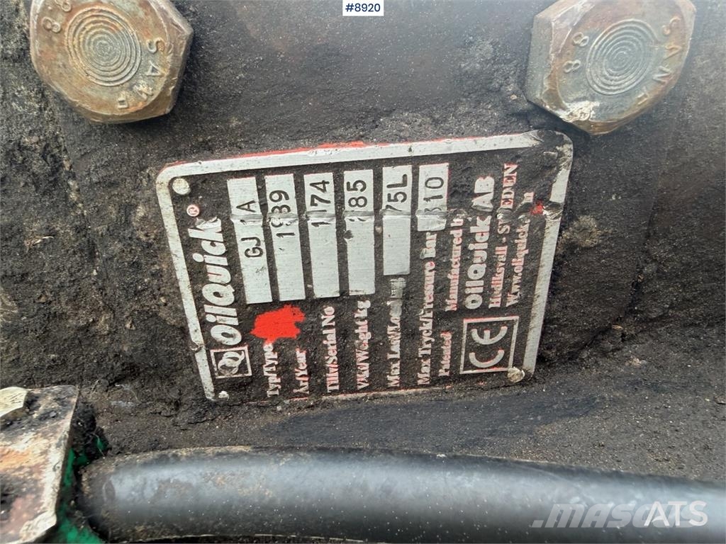  Oil Quick GJ 1A Stolpeskuffe Ďalšie komponenty