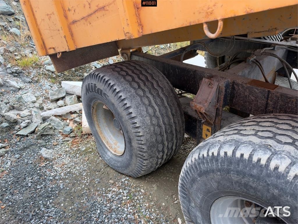 Orkel DX 120 Remolques volquete