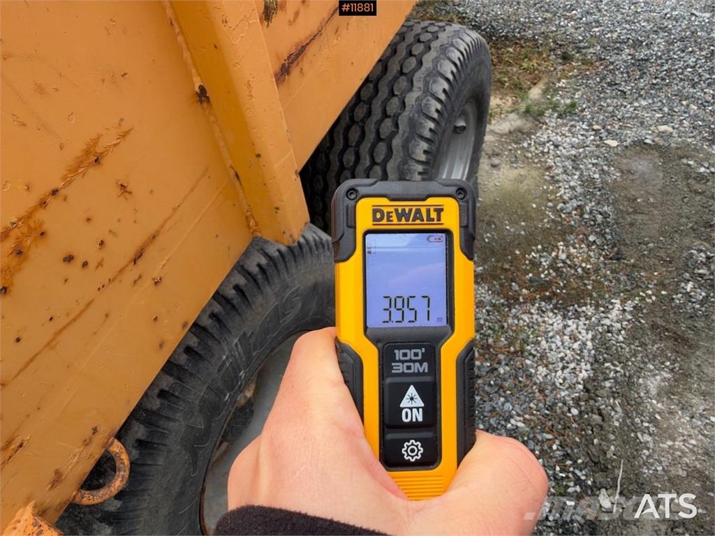 Orkel DX 120 Remolques volquete