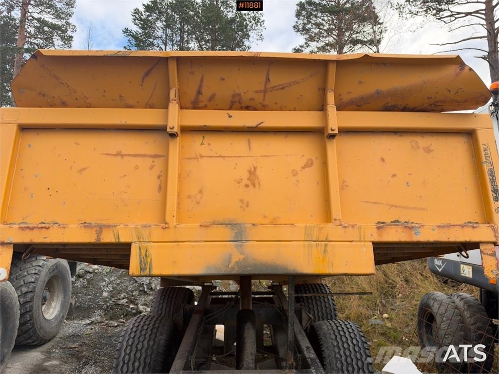 Orkel DX 120 Remolques volquete