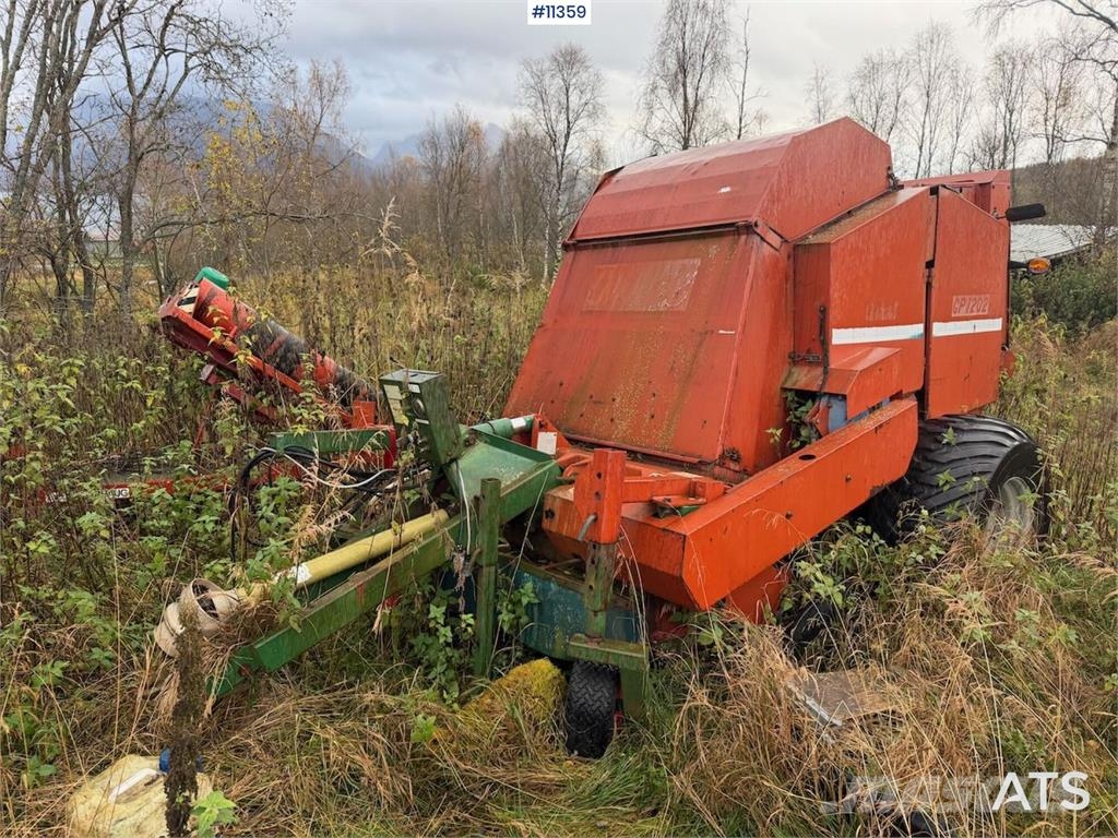 Orkel GP 1202 rundballepresse. Sonstige Erntemaschinen