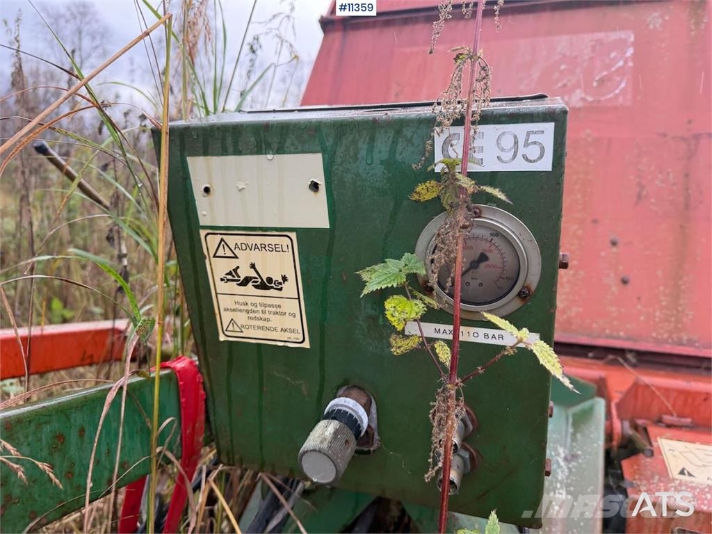Orkel GP 1202 rundballepresse. Sonstige Erntemaschinen