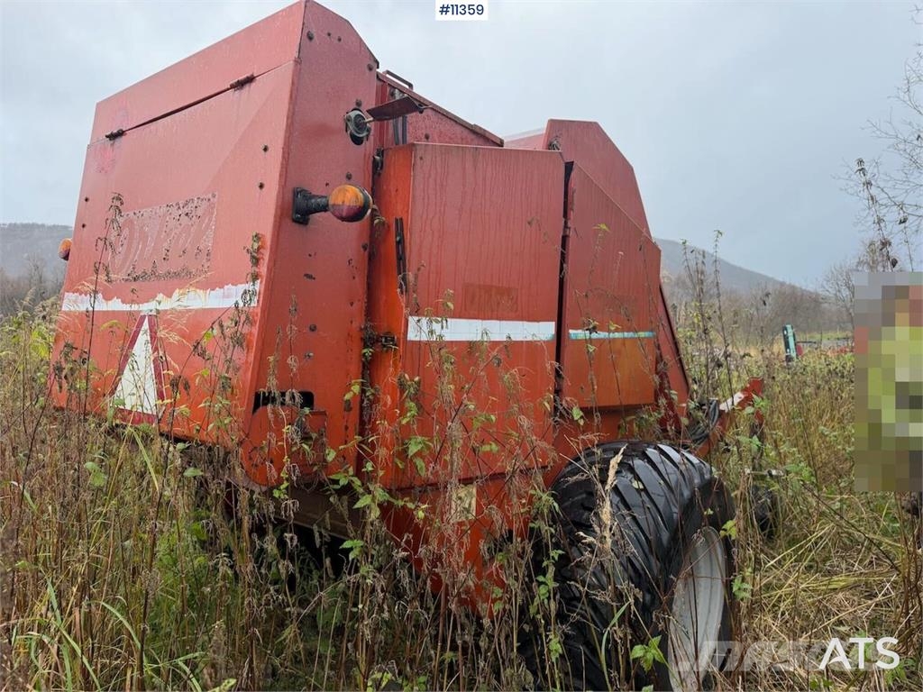 Orkel GP 1202 rundballepresse. Sonstige Erntemaschinen