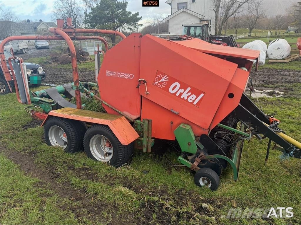 Orkel GP 1250 Ostala oprema za žetvu