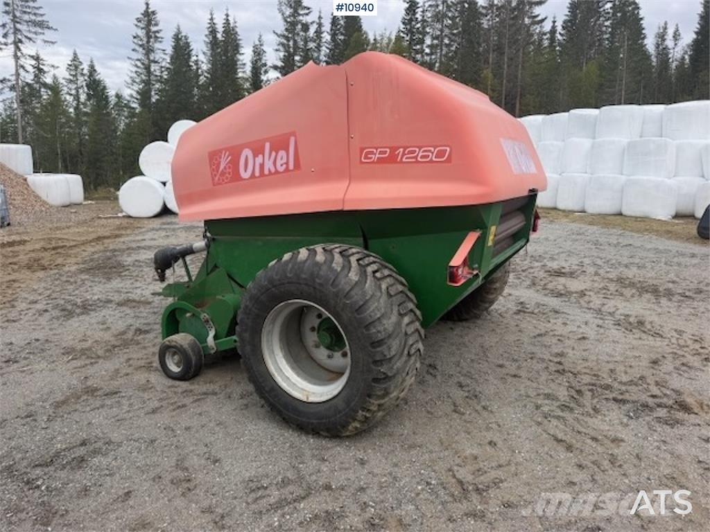 Orkel GP 1260 Další vyorávače, příslušenství