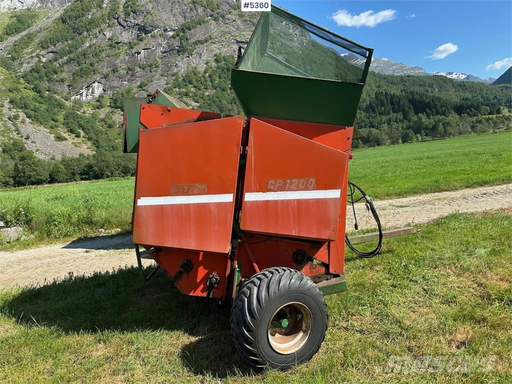 Orkel GP1200 Otros equipos para cosecha
