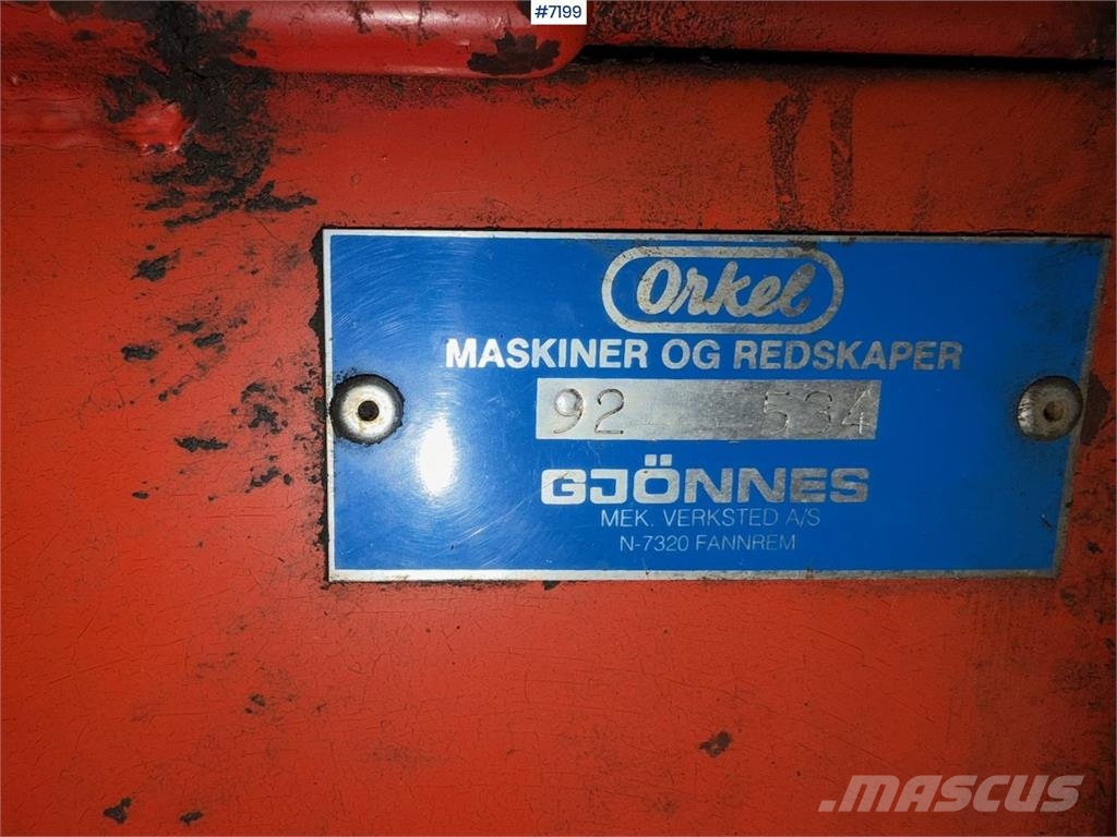 Orkel GP1200 Inny sprzęt żniwny