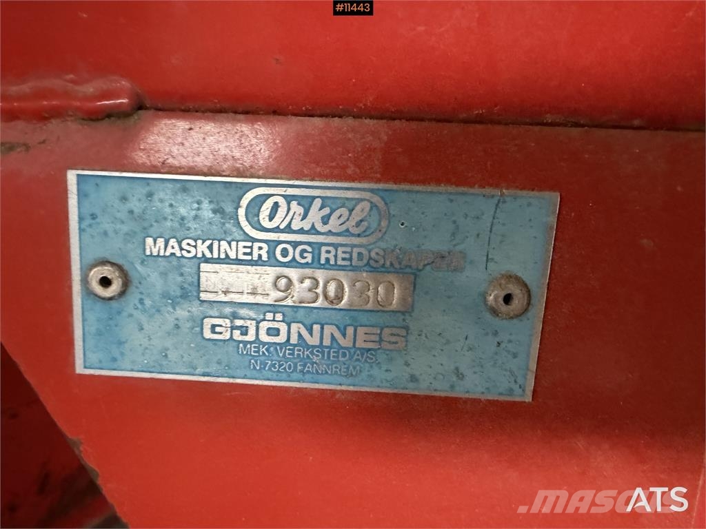 Orkel Snøfres Sneskovle og -plove