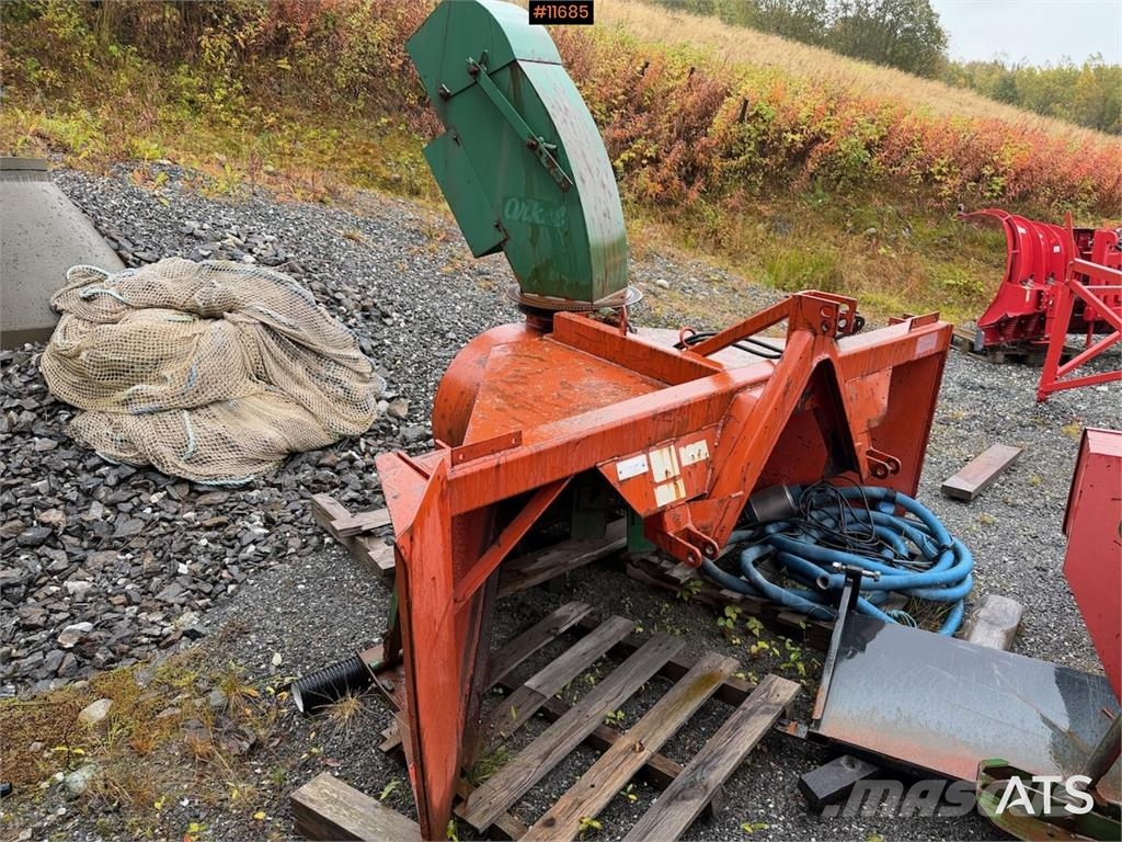 Orkel Snøfreser Snow blades and plows