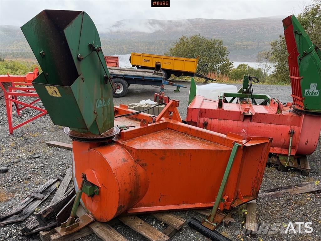 Orkel Snøfreser Snow blades and plows