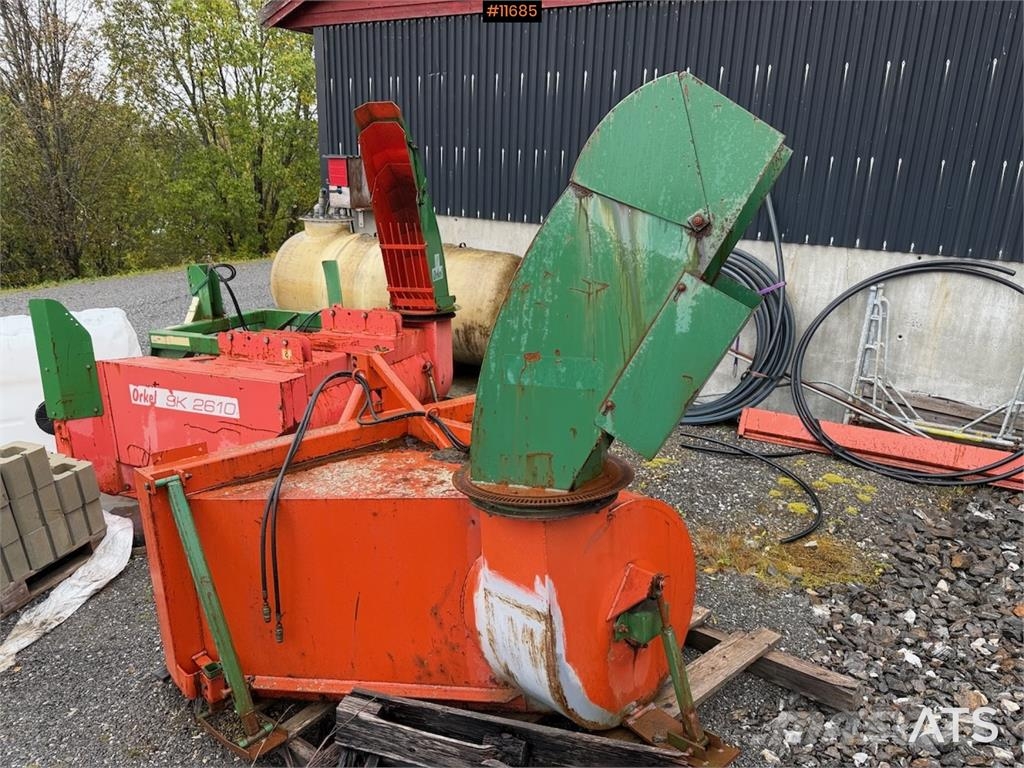 Orkel Snøfreser Snow blades and plows