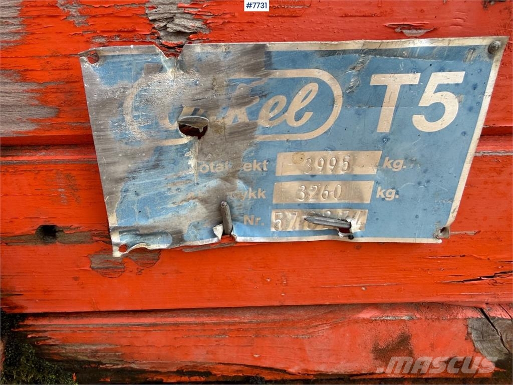 Orkel T5 Przyczepy zbożowe
