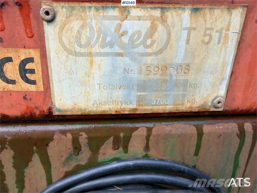 Orkel T51 Przyczepy zbożowe