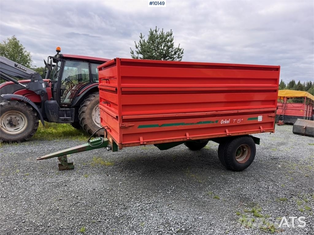 Orkel T51 Przyczepy zbożowe