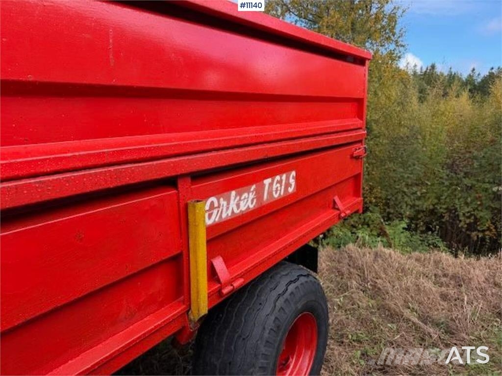 Orkel Traktorhenger Carros de trasladar grano