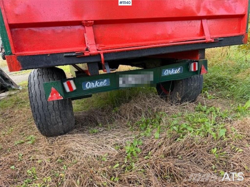 Orkel Traktorhenger Carros de trasladar grano