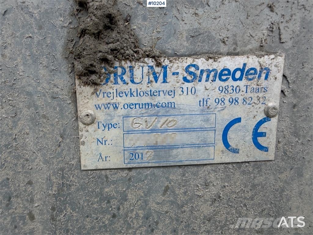 Ørum GV10 Mechanické sejačky
