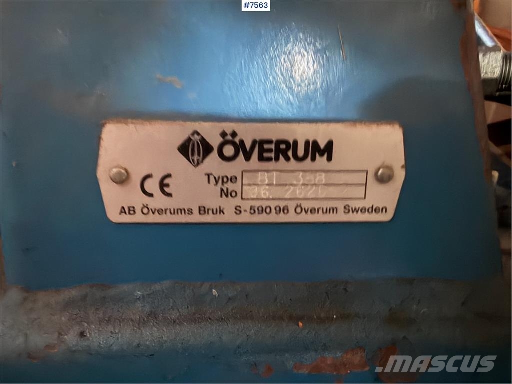 Øverum 3 skjærs plog Altre macchine e accessori per l'aratura
