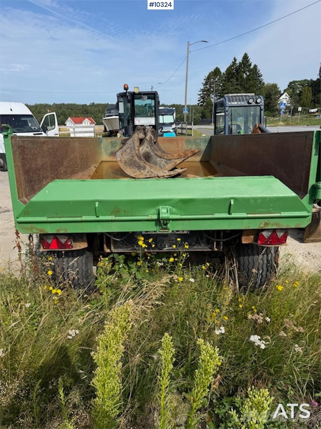 Palmse Trailer D 800 Graantransportwagen