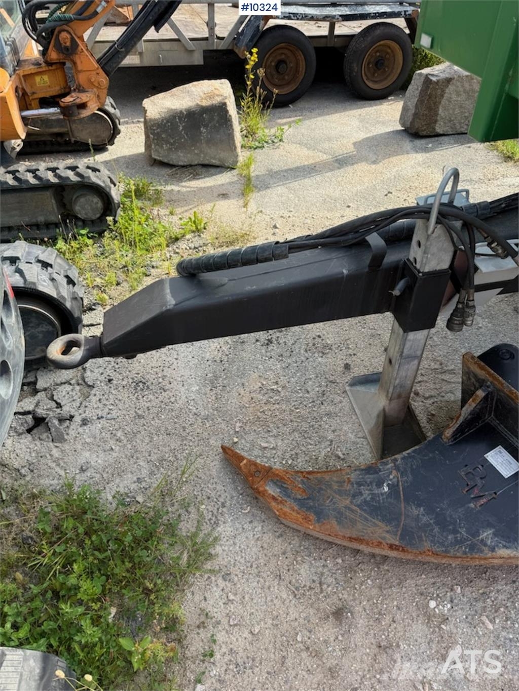 Palmse Trailer D 800 Graantransportwagen