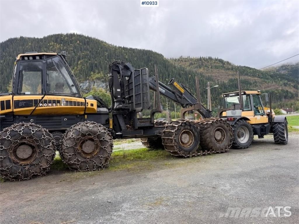 Ponsse Buffalo Dual Grúas transportadoras