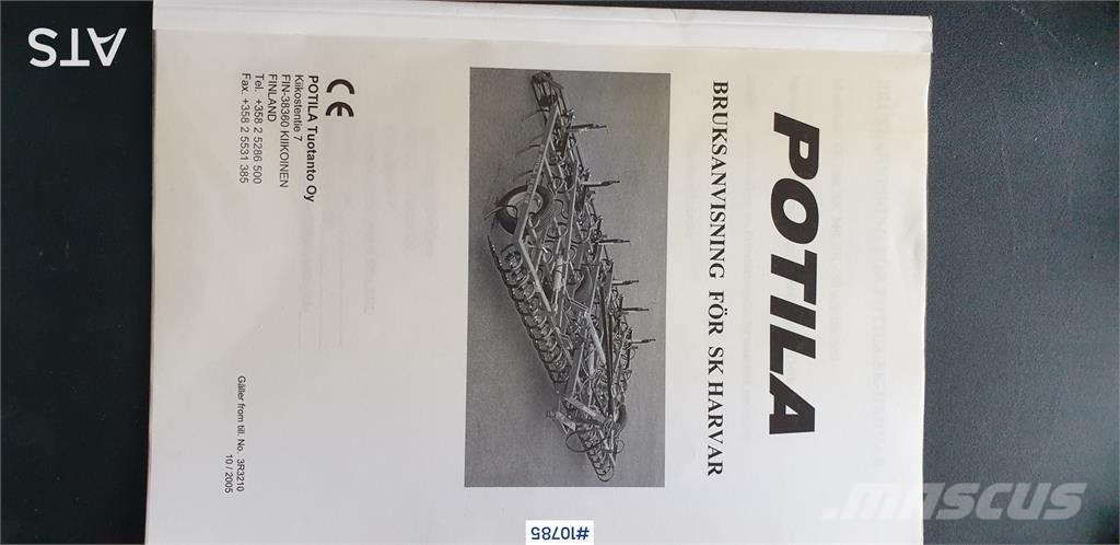 Potila SK 450 其他耕耘機和配件