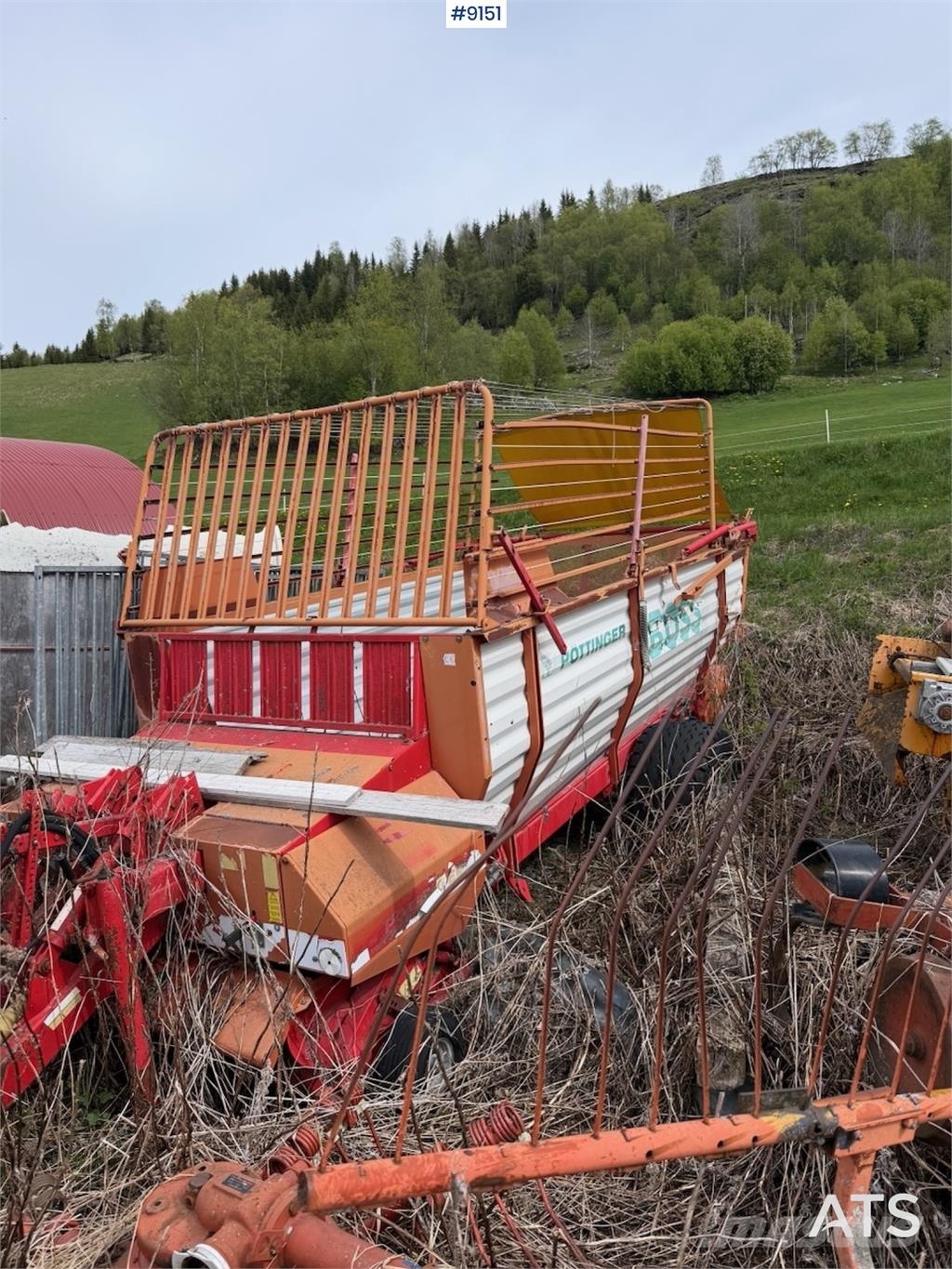 Pöttinger Boss 1T Lessevogn Otros equipos para cosecha