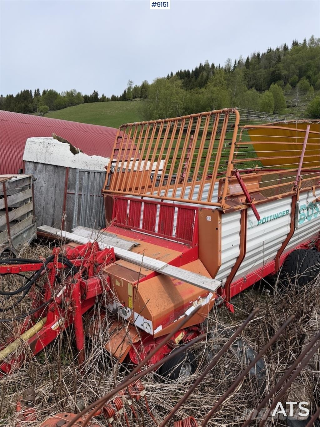 Pöttinger Boss 1T Lessevogn Otros equipos para cosecha