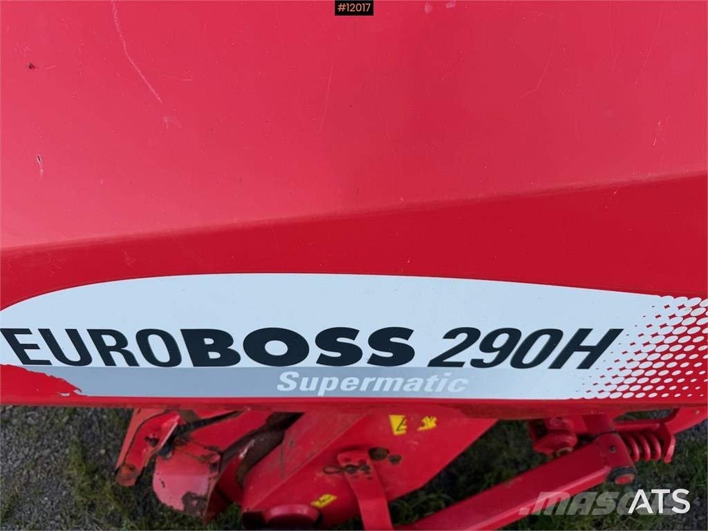 Pöttinger Euroboss 290 H Supermatic Diger hasat ve söküm makinaları