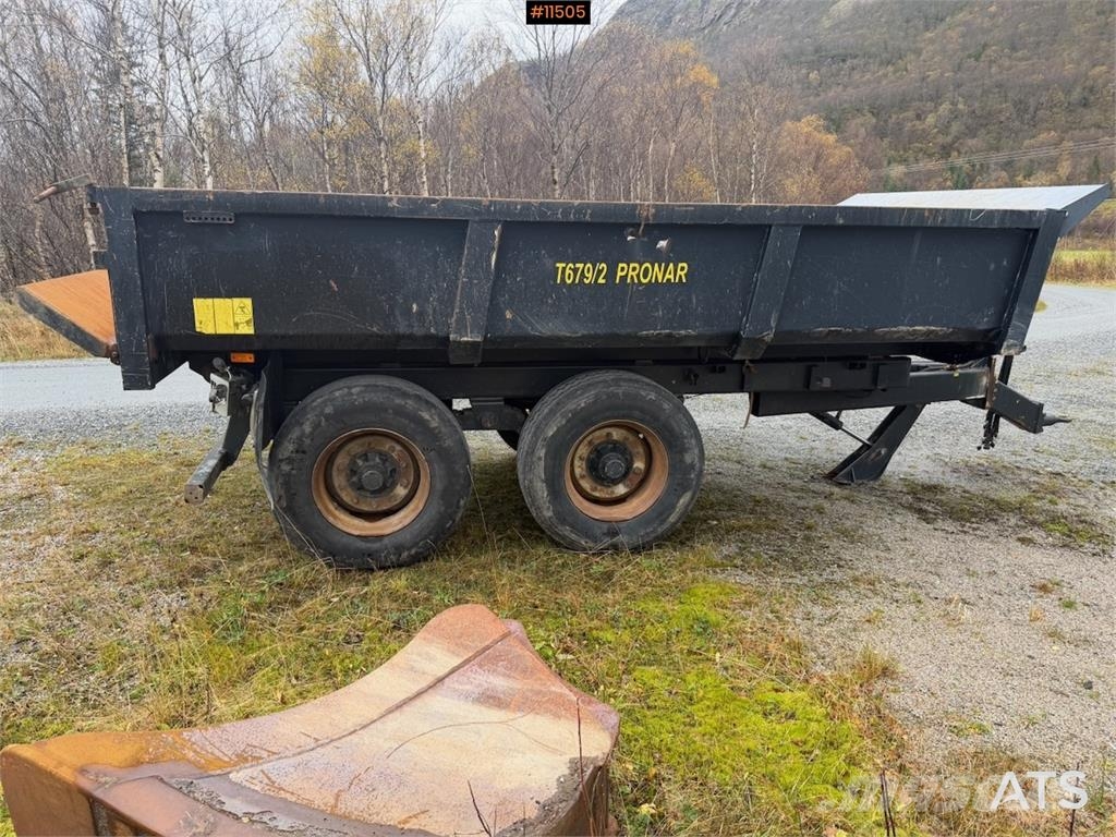 Pronar T679/2 Dump trailers