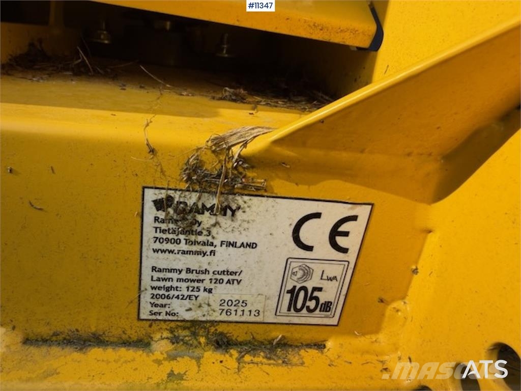 Rammy 120 ATV beitepusser Diger parçalar