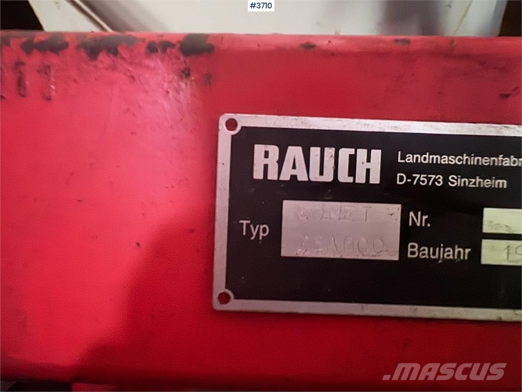 Rauch Komet ZSA600 Såmaskiner