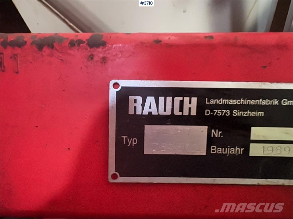Rauch Komet ZSA600 Såmaskiner