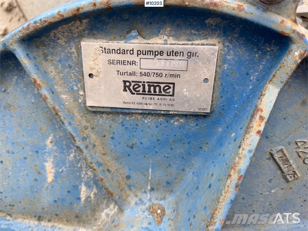 Reime 7200 Mechanické sejačky