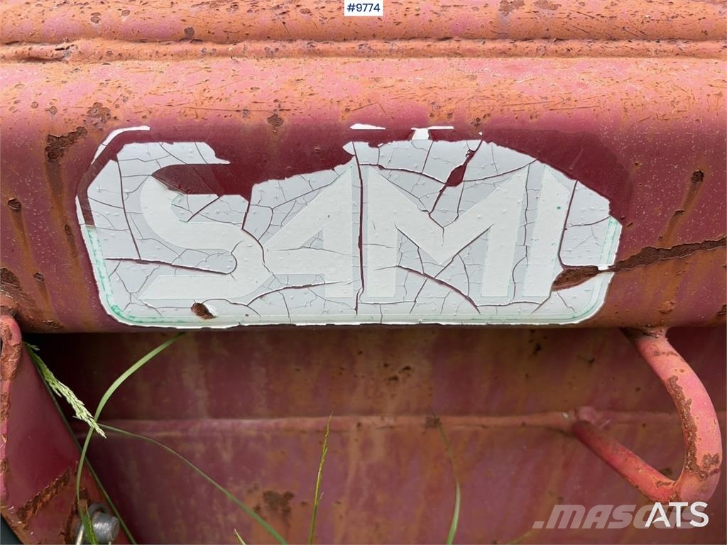 Sami veiskrape Overige componenten