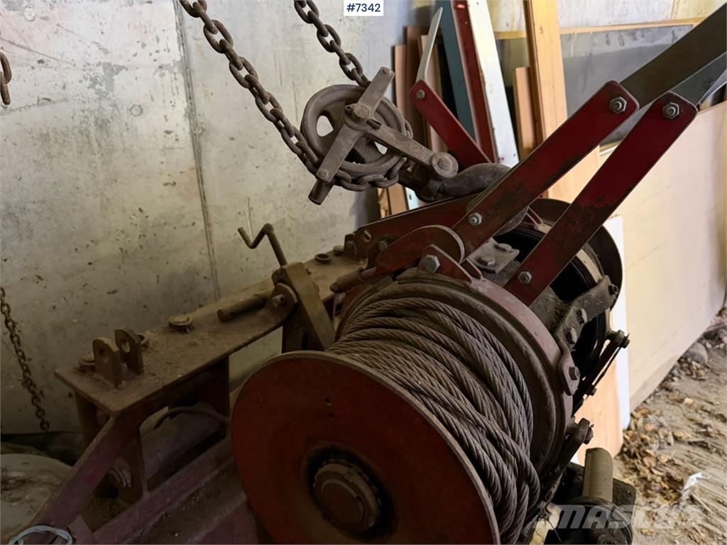 Sandvik 3000 Totromlet Vinsj Otros componentes