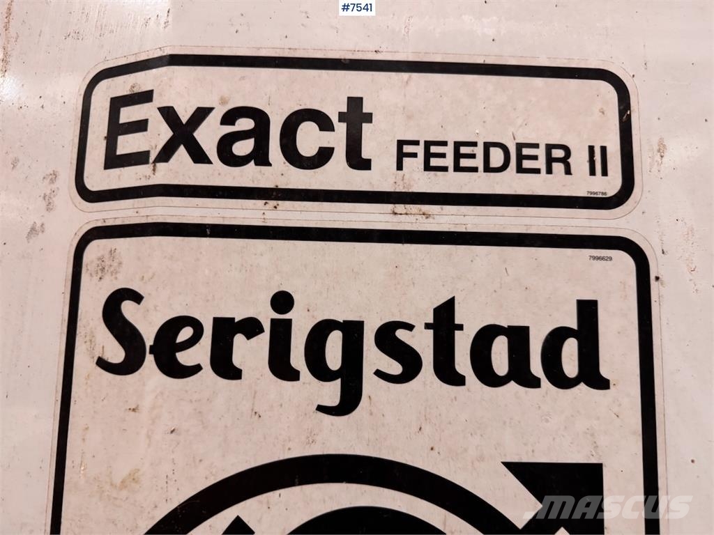  Serigstad Exact Feeder 2 Cita ražas novākšanas tehnika