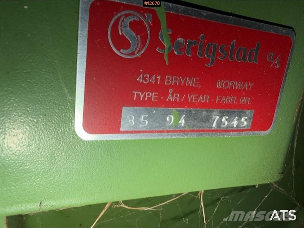  Serigstad FS 112 معدات أخرى للحصاد
