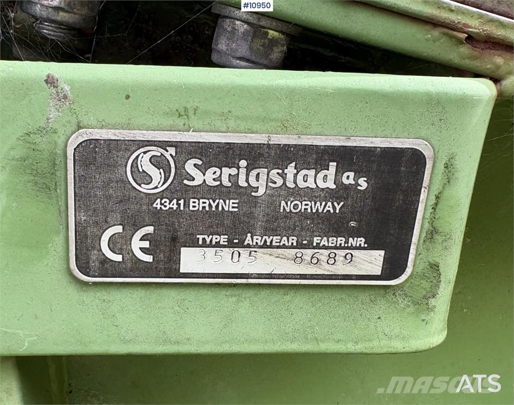 Serigstad FS 134 Další vyorávače, příslušenství