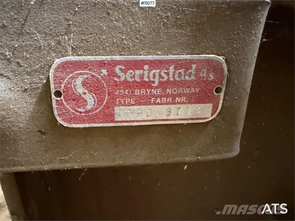 Serigstad FS 134 معدات أخرى للحصاد