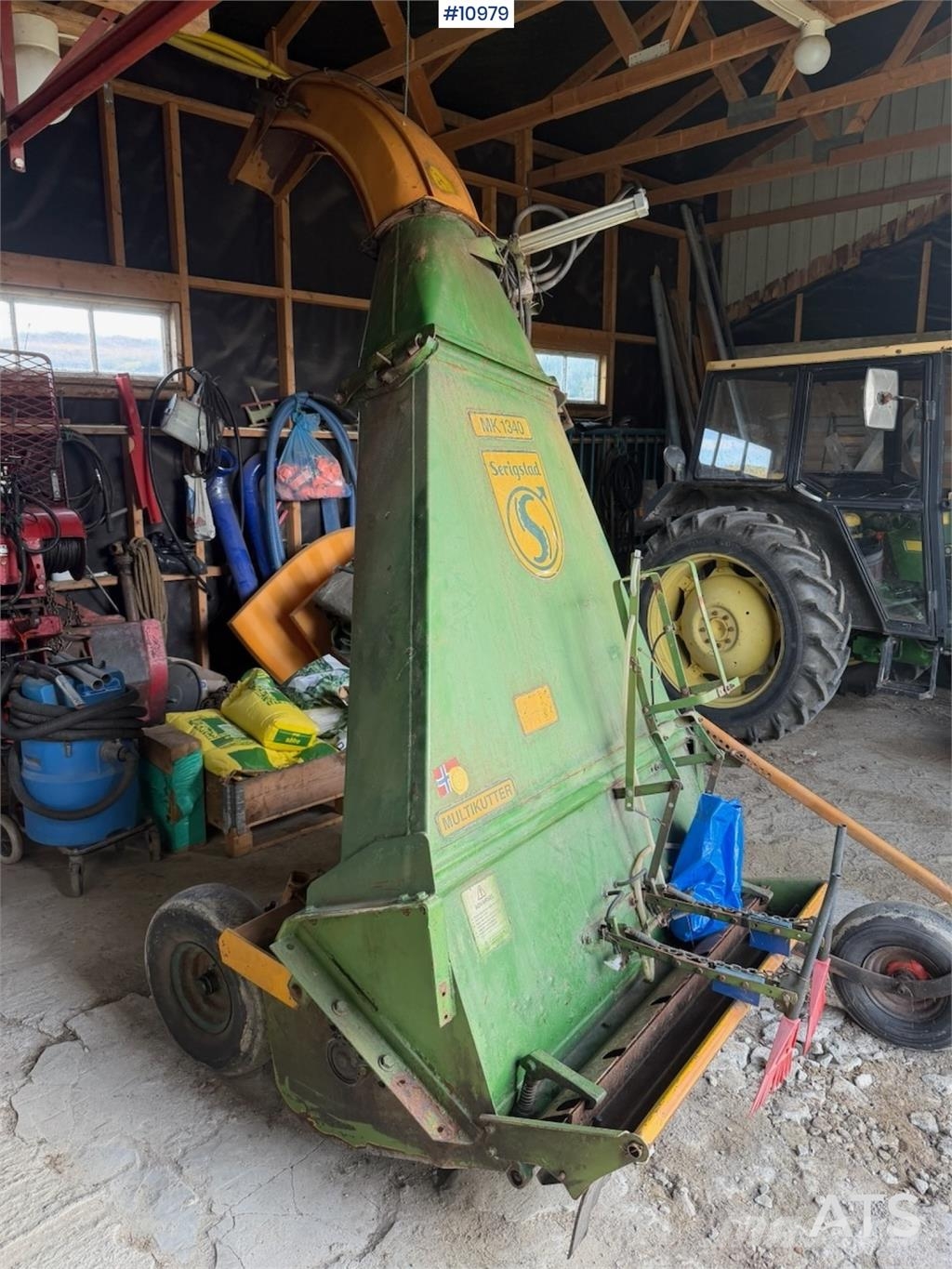 Serigstad MK 1340 Další vyorávače, příslušenství