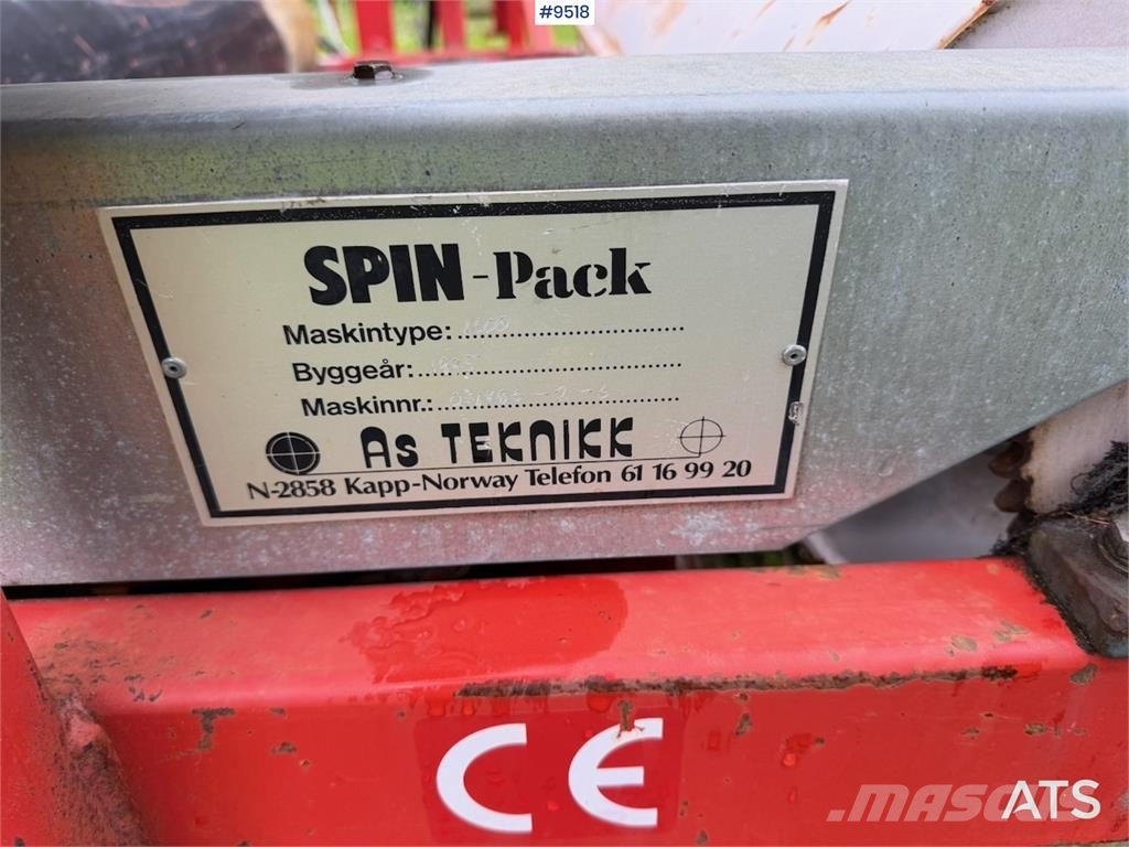  Spin-Pack 1600 rundballepakker معدات أخرى للحصاد