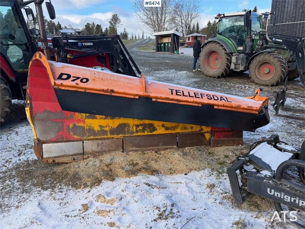 Tellefsdal D 70 Lame spazzaneve e aratri